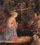 Filippino Lippi The Adoration of the Child China oil painting reproduction